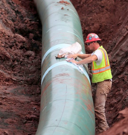 main pipeline